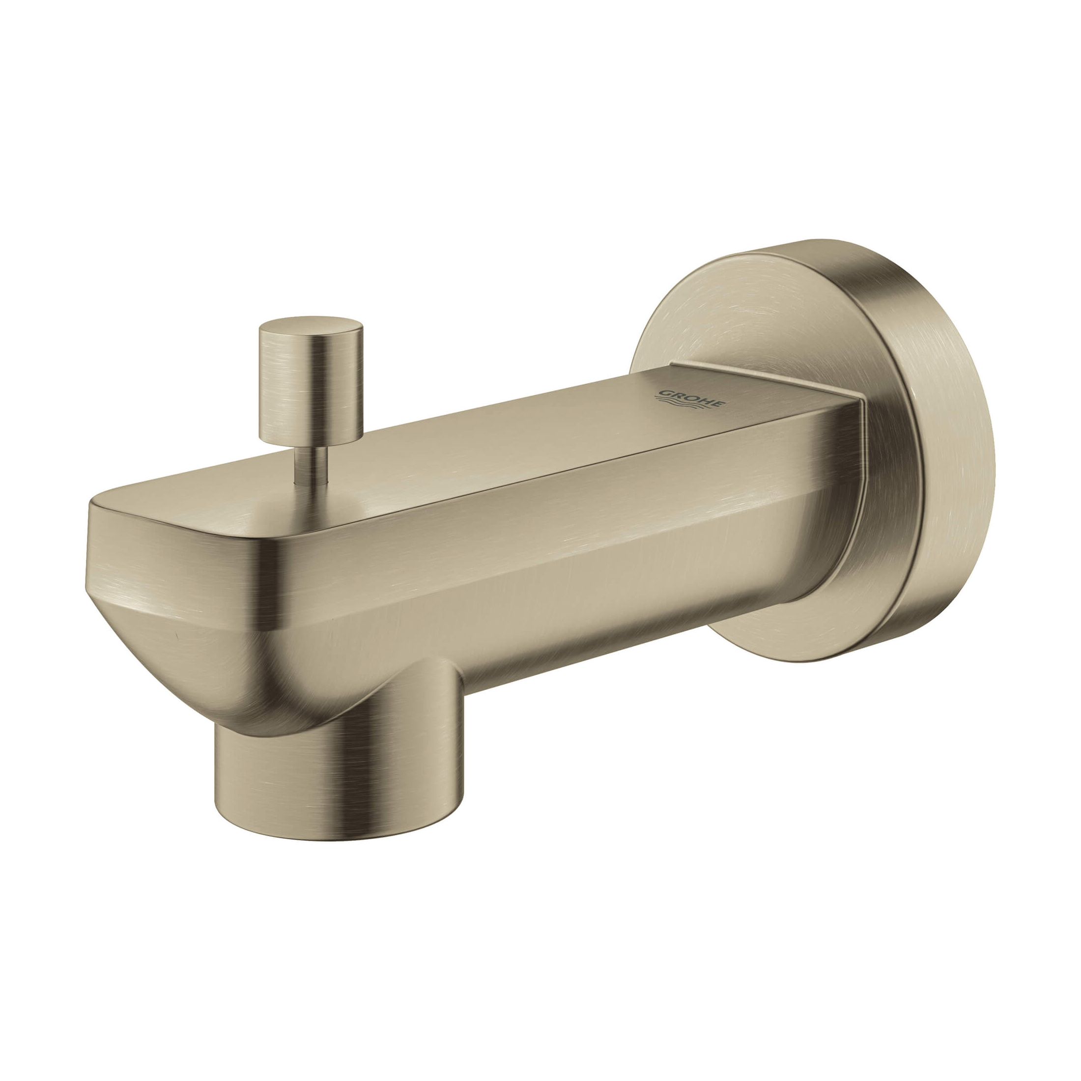 GROHE 13382EN1 Lineare New Bath Spout With Diverter, Brushed Nickel, Import