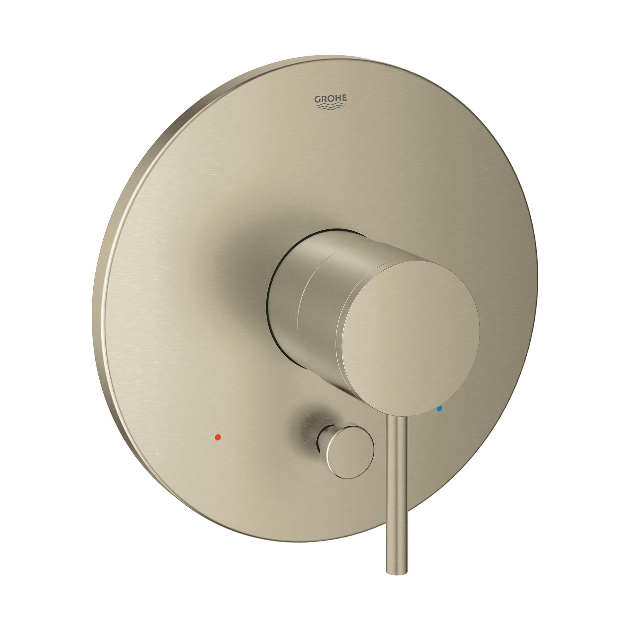 GROHE 19867EN3 19867_3 Valve Trim With Diverter, 5.3 gpm Bottom/2.9 gpm Top Shower, Brushed Nickel