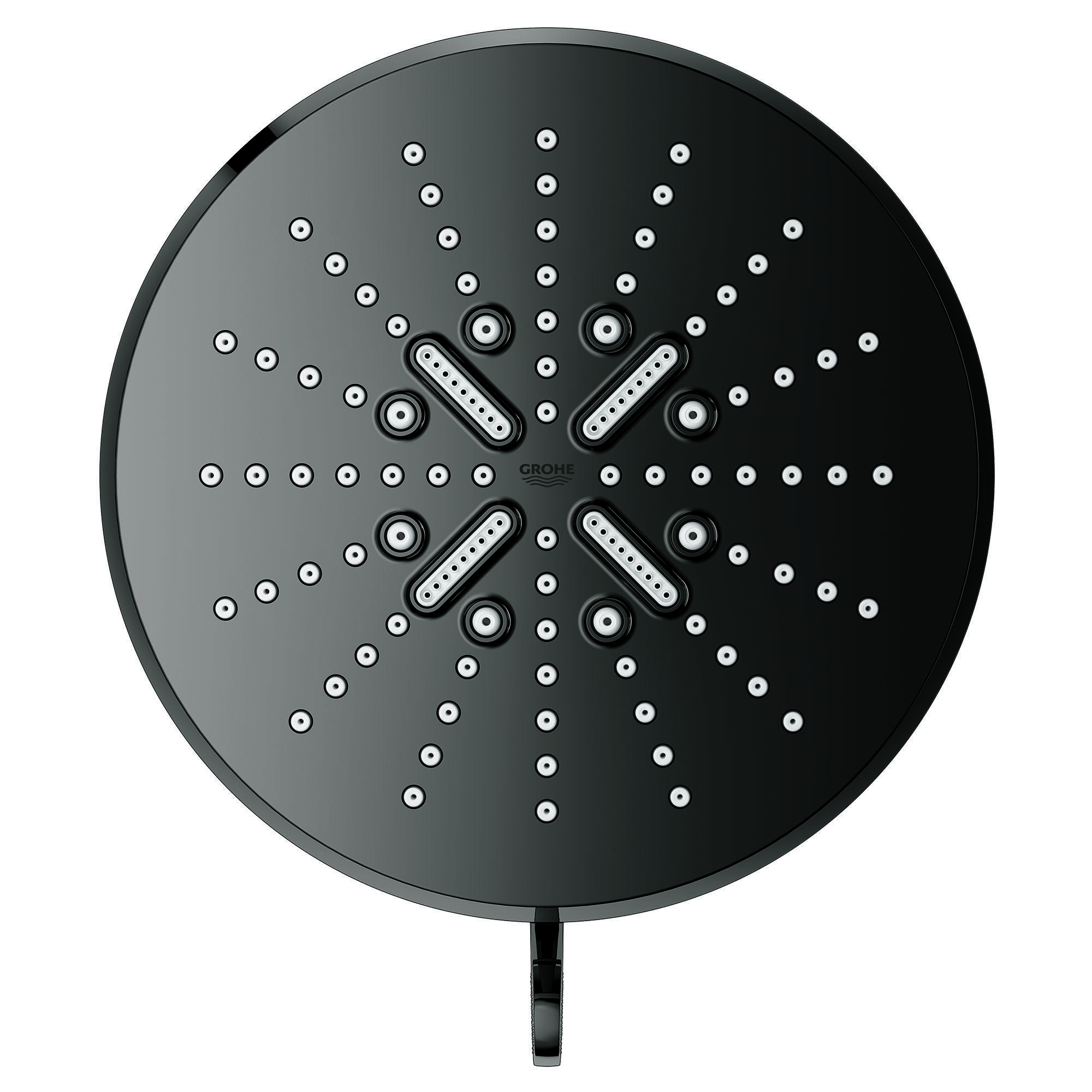 GROHE 26789A00 26789 Rainshower™ Smartactive Shower Head, 1.75 gpm Max Flow, 3 Sprays, Wall Mounting, 6-1/2 in Head, Import