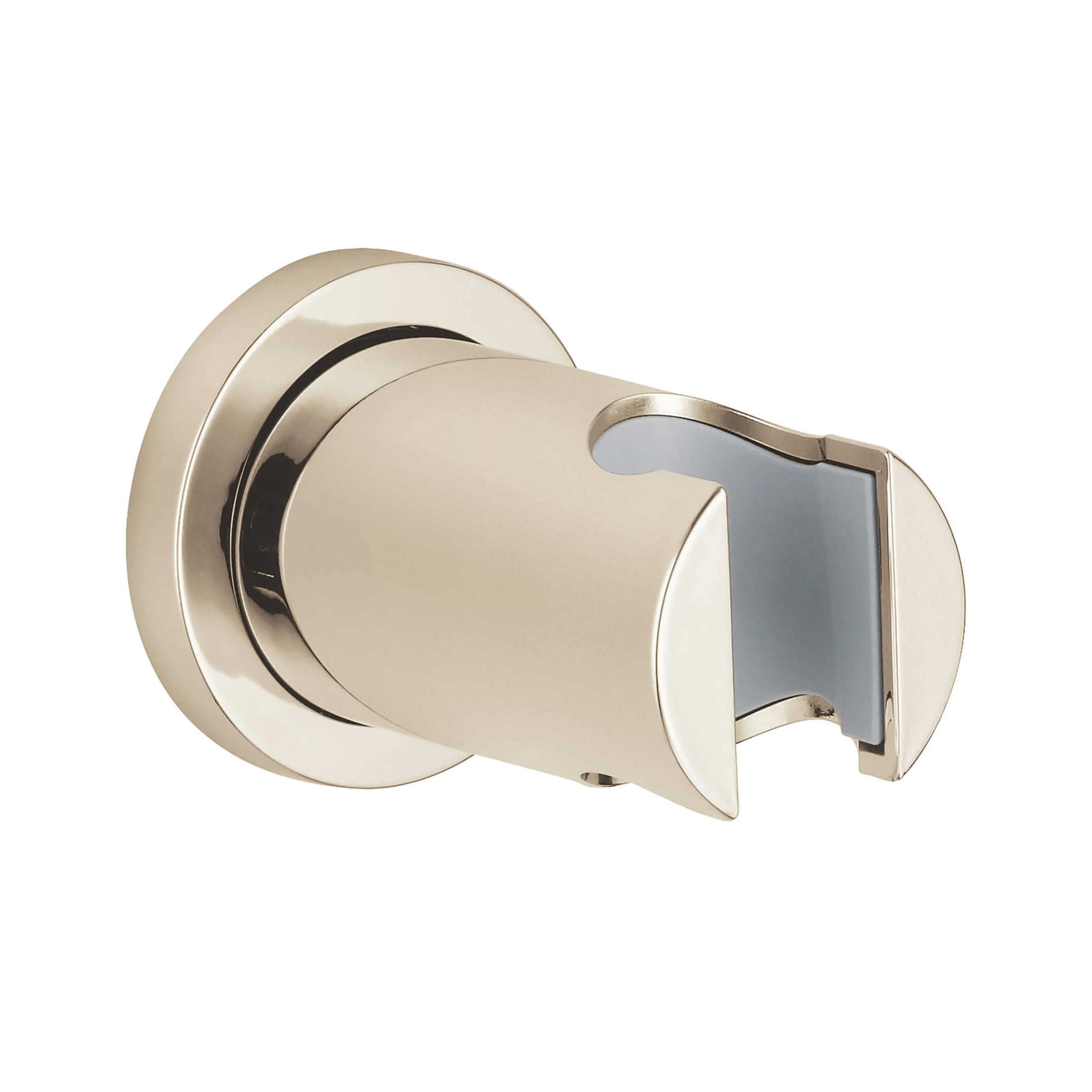 GROHE 27074BE0 27074_0 Rainshower™ Hand Shower Holder With Round Escutcheon, Wall Mount, For Use With Hand Shower, Plastic, Import