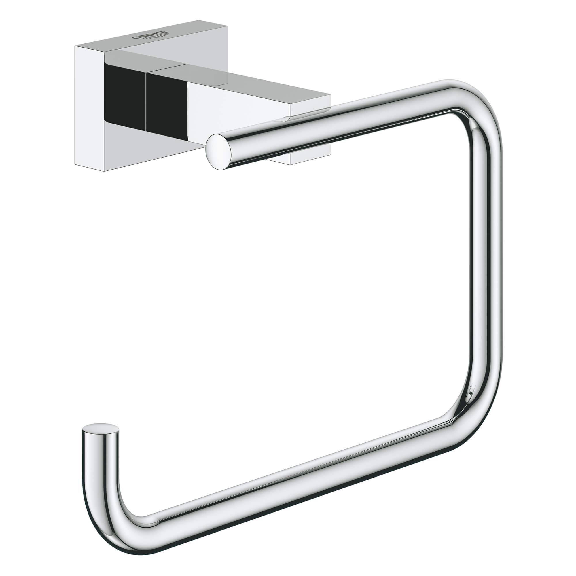 GROHE 40507EN1 40507_1 Essentials Cube Paper Holder, 3-7/8 in H, Metal