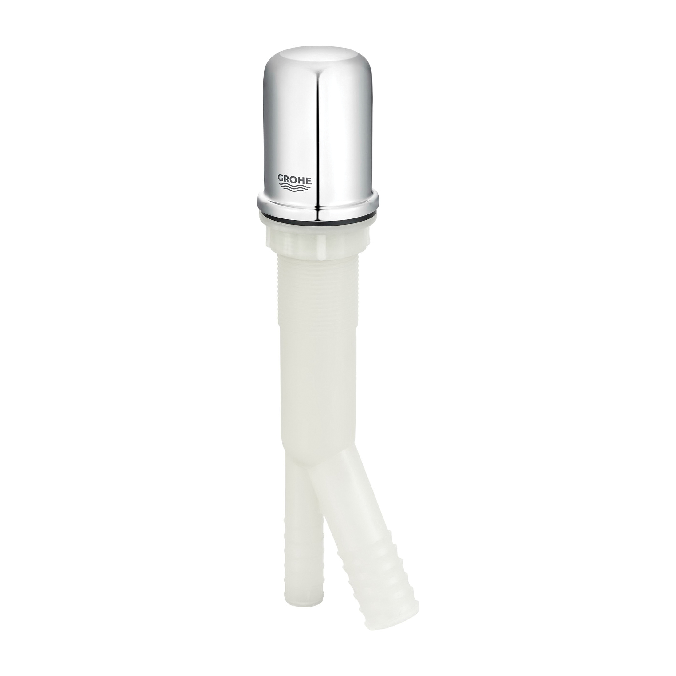 GROHE 40634000 40634_0 Universal/No Family Air Gap, For Use With GROHE Kitchen Faucets, 15/16 in Outlet x 5/8 in Inlet Dia Mounting Hole, 0.35 in THK Deck, Brass, Residential