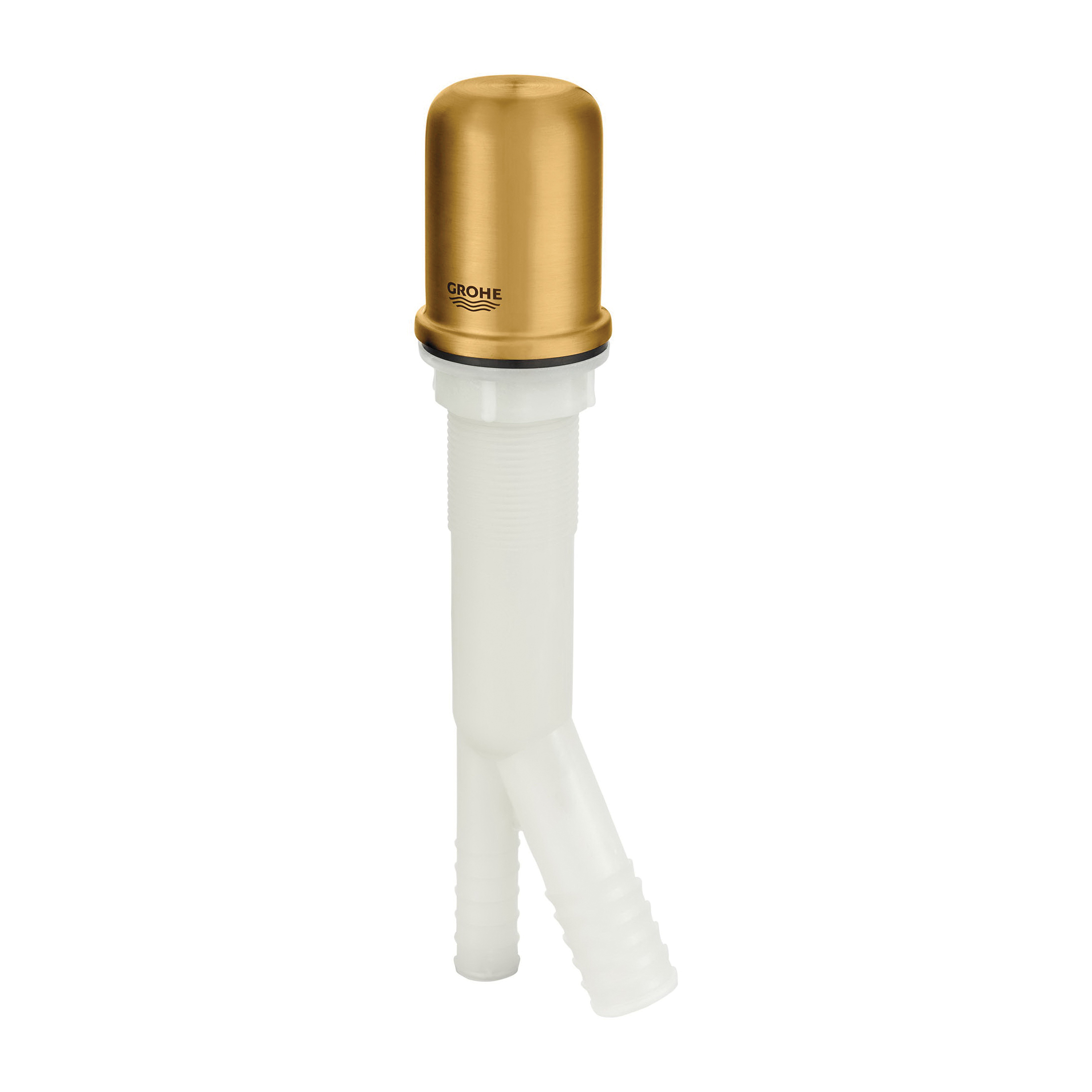 GROHE 40634GN0 40634_0 Universal/No Family Air Gap, For Use With GROHE Kitchen Faucets, 15/16 in Outlet x 5/8 in Inlet Dia Mounting Hole, 0.35 in THK Deck, Brass, Residential