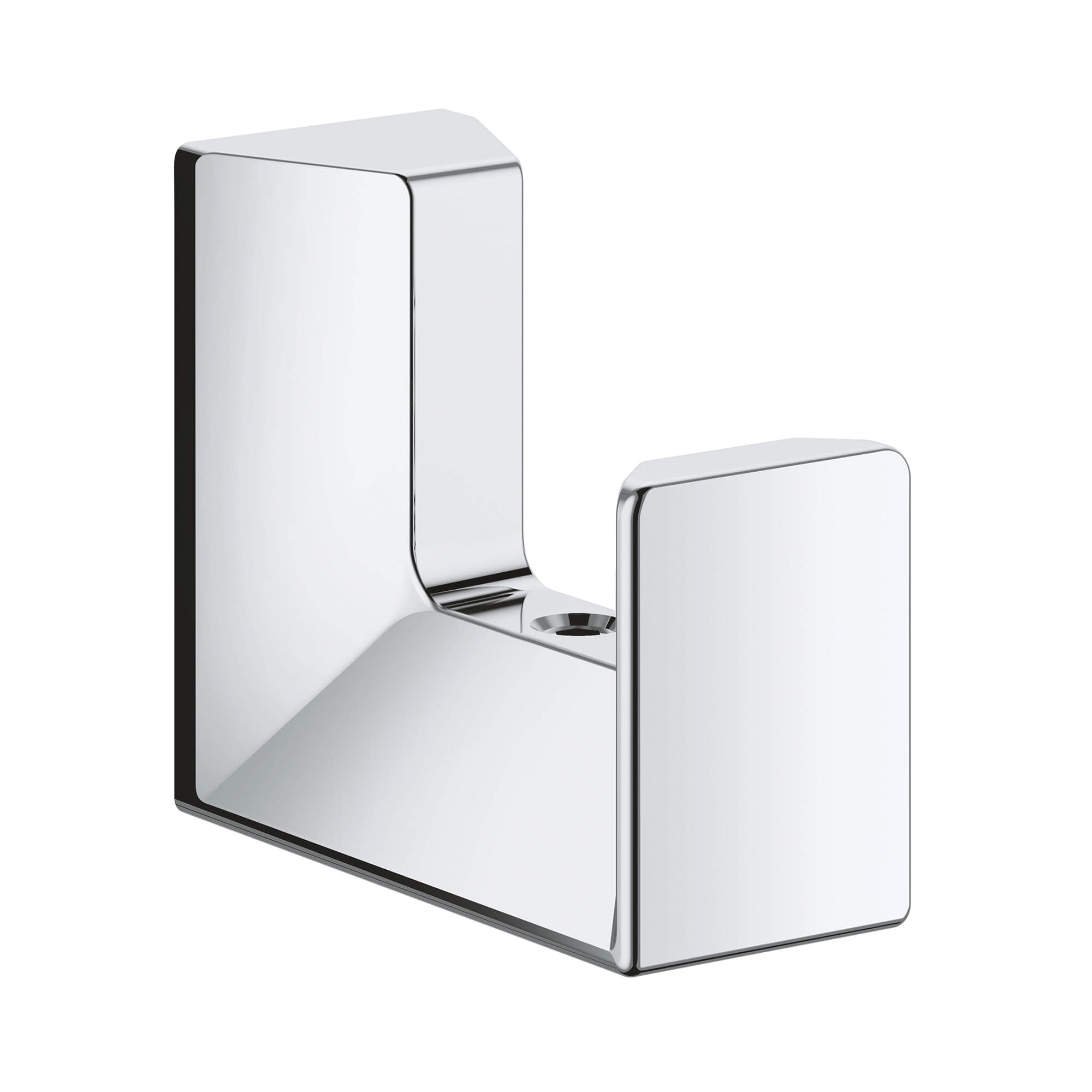 GROHE 40782000 Robe Hook, Selection Cube, 13/16 in OAW x 1-13/16 in OAD x 1-9/16 in OAH, Metal, Import