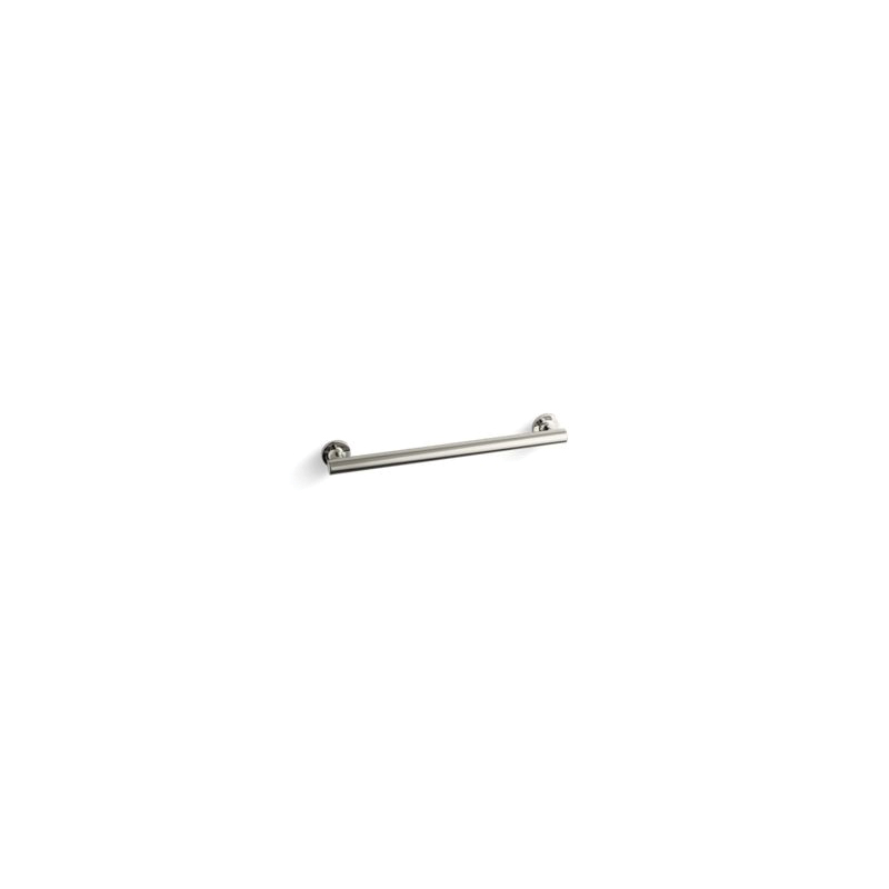 Kohler® 11892-SN Grab Bar, Purist®, 20-7/16 in L x 1-1/4 in Dia, Vibrant® Polished Nickel, Metal
