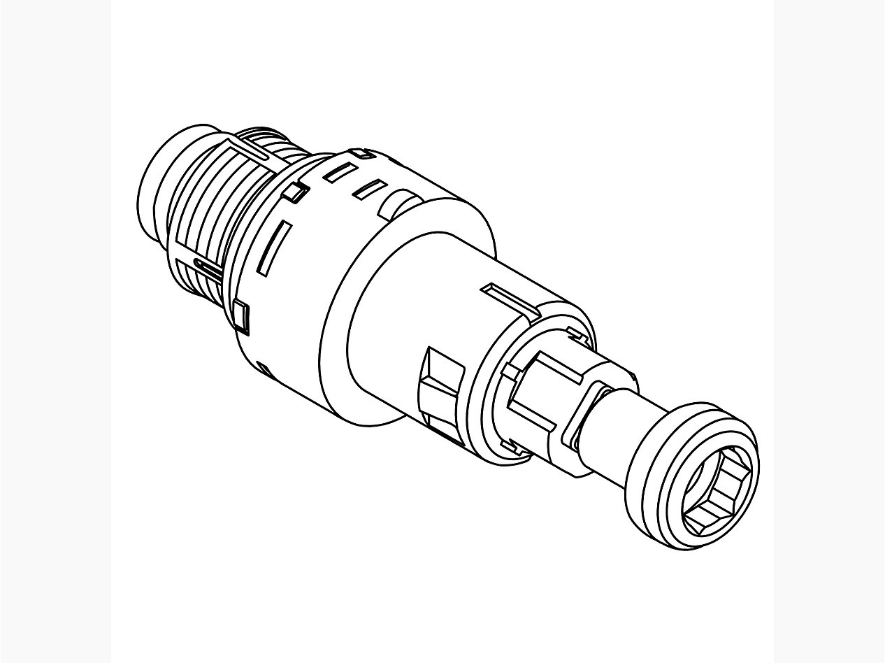 Kohler® 1394247 Push Button Valve Kit, For Use With Faucet