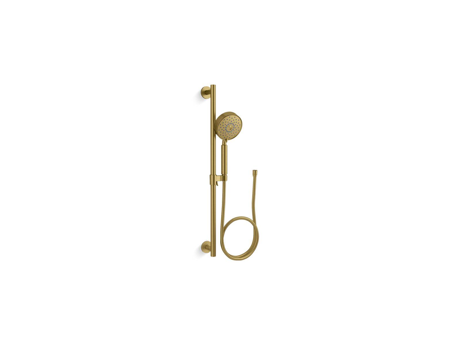 Kohler® 22178-2MB 22178 Purist® 4-Function Hand Shower, 2.5 gpm Flow Rate, 60 in L Hose