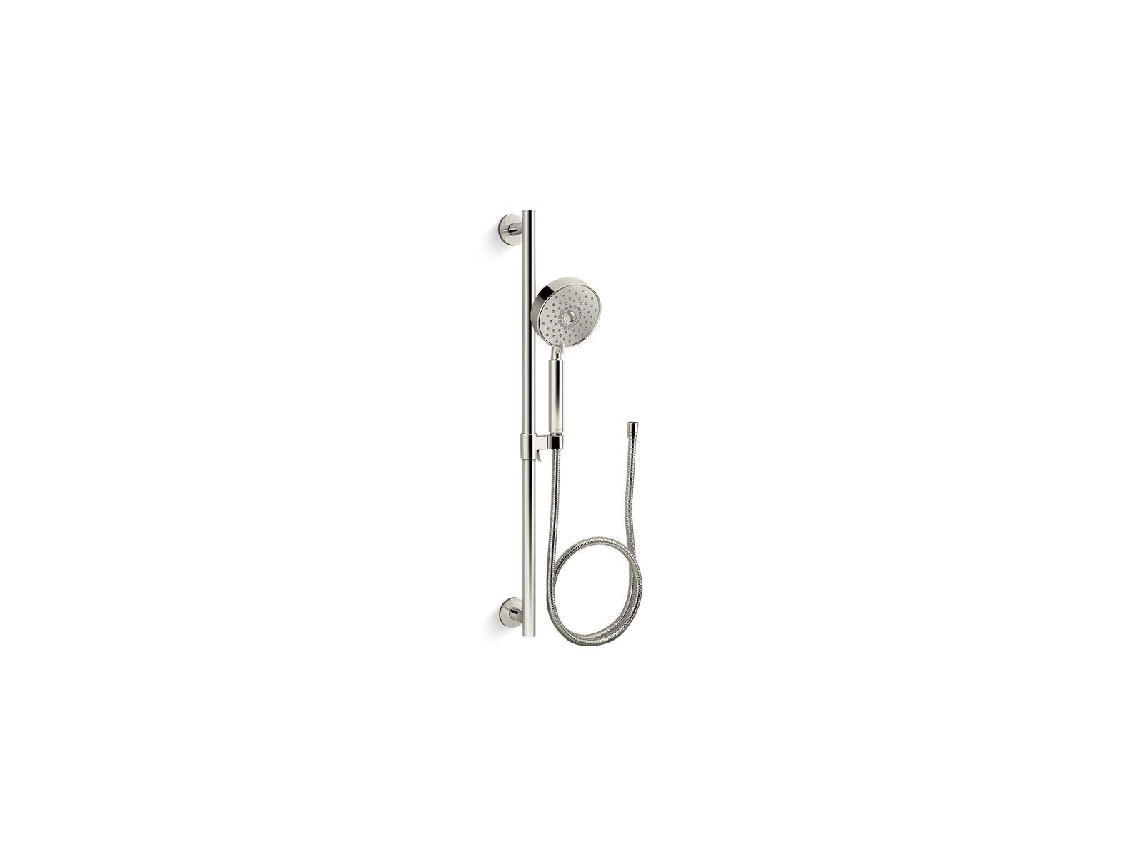 Kohler® 22178-SN 22178 Purist® 4-Function Hand Shower, 2.5 gpm Flow Rate, 60 in L Hose