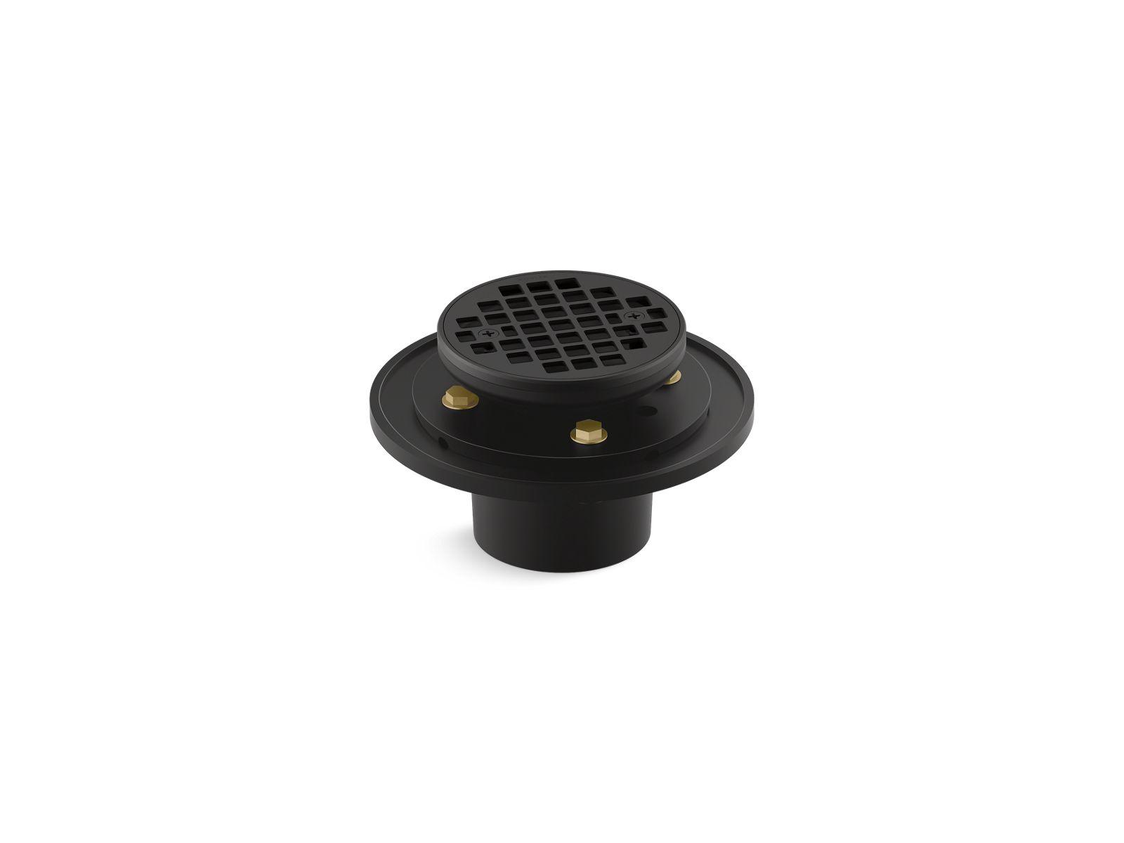 Kohler® 22671-BL 22671 Clearflo Full-Assembly Shower Drain, Brass Drain