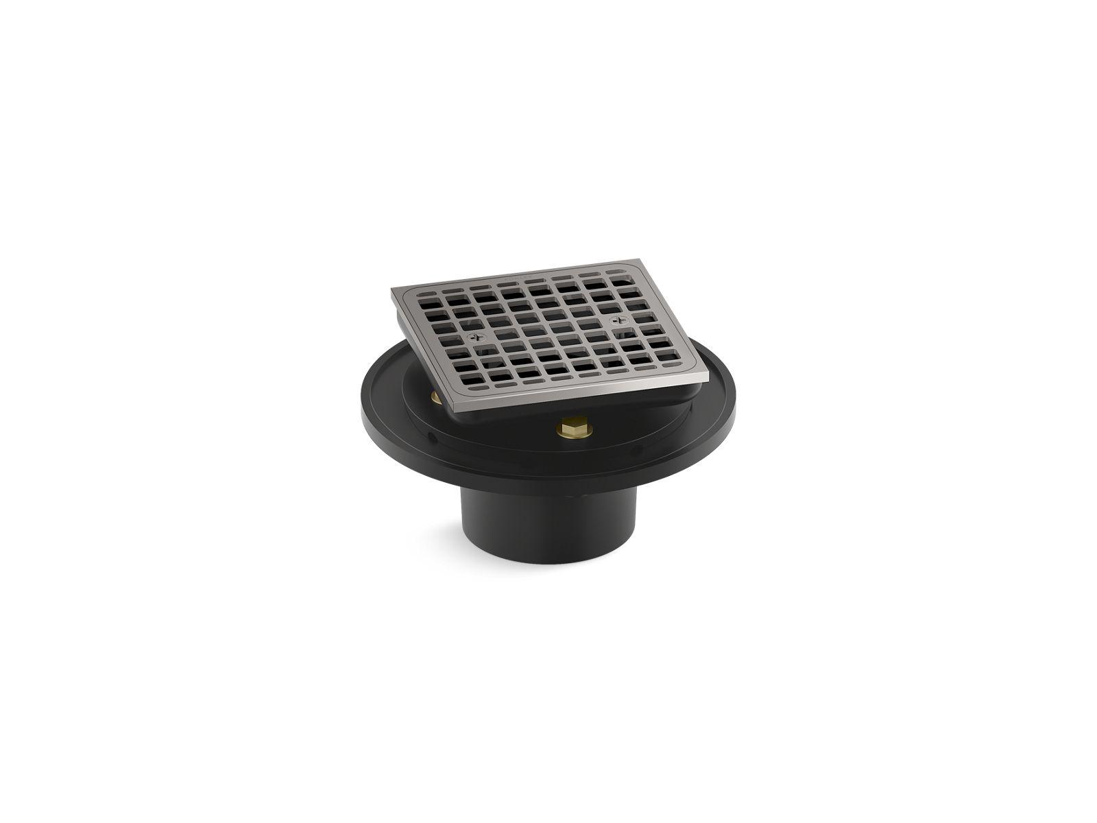 Kohler® 22673-TT 22673 Clearflo Full-Assembly Shower Drain, Brass/Cast Iron Drain