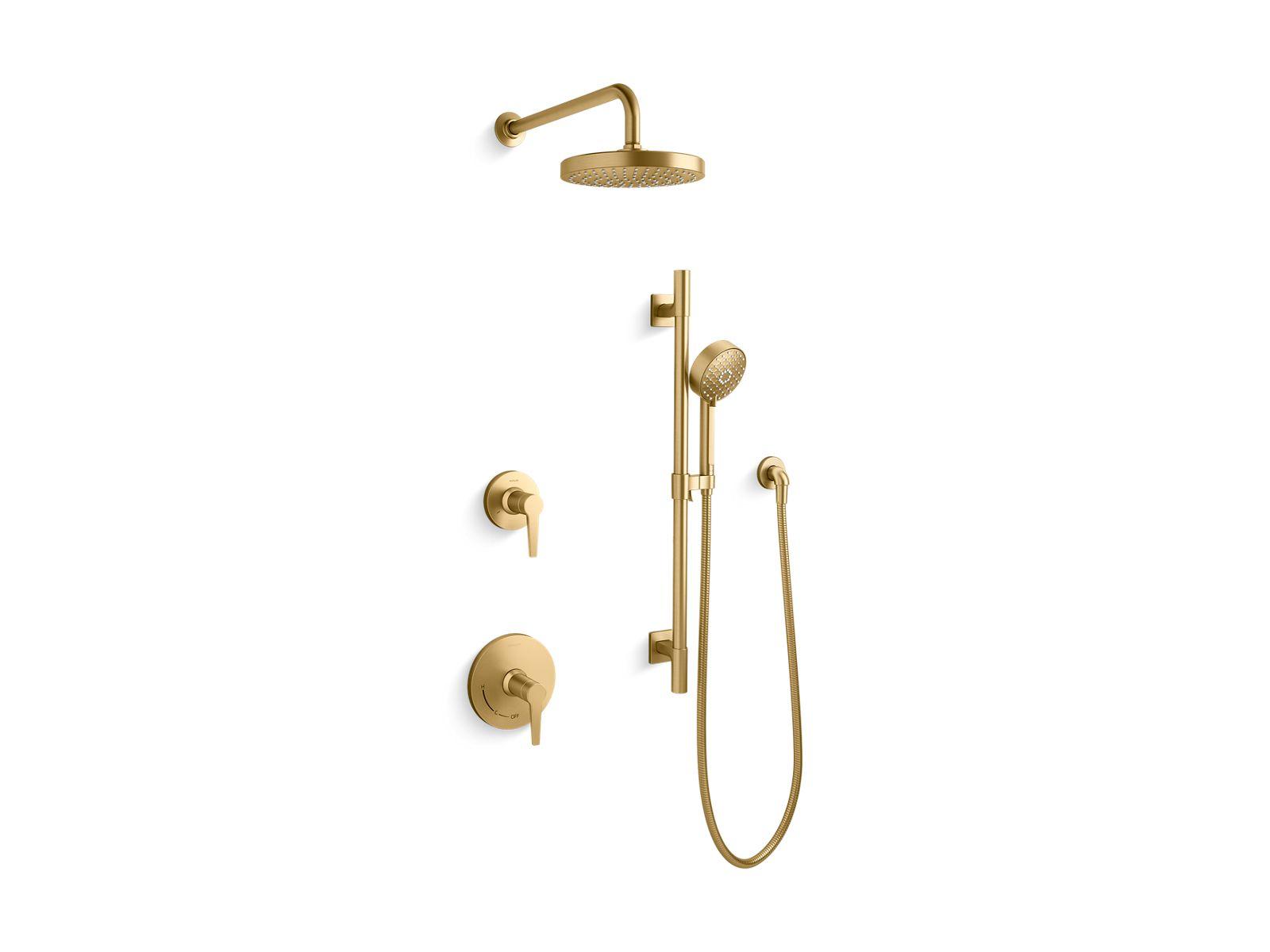 Kohler® 26914-Y-2MB Awaken® Showering Kit, 2.5 gpm Flow Rate