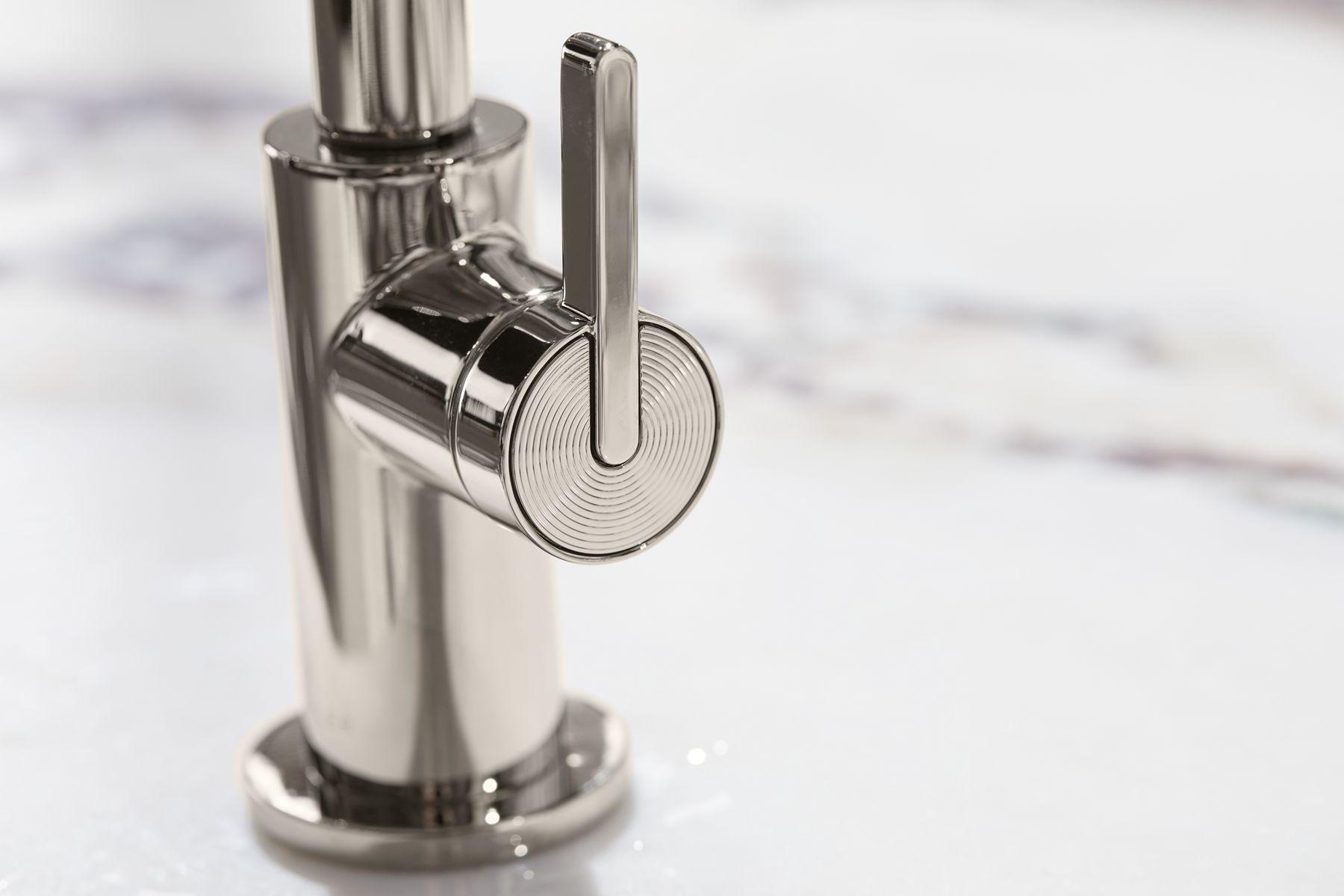 Kohler® 28268-2MB Components® Pull Down Kitchen Faucet, 1.5 gpm Flow Rate, Vibrant Brushed Moderne Brass, 1 Handles, 1 Faucet Holes, Dual-Function Function