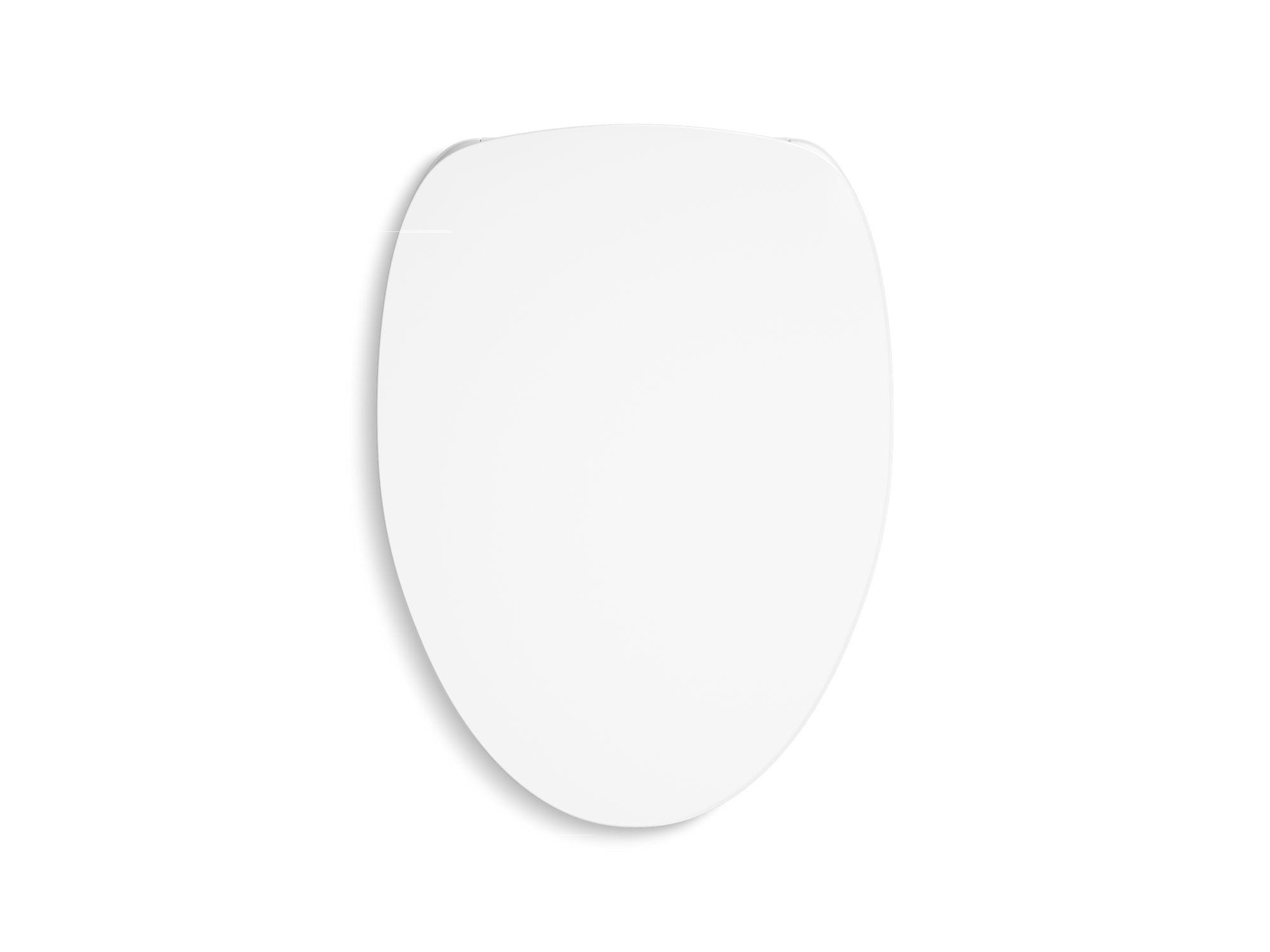 Kohler® 30782-0 Toilet Seat, Papyrus™, Thermoset Plastic, White