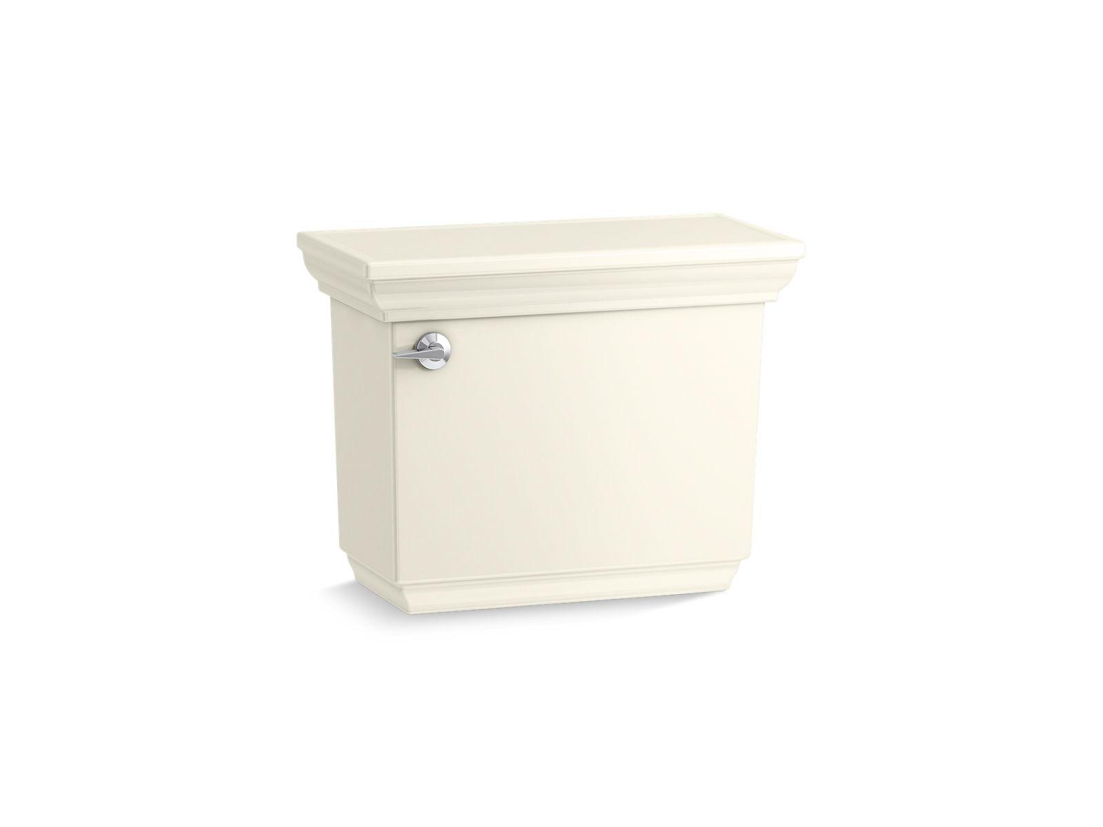 Kohler® 33434-96 33434 Toilet Tank, Memoirs® Stately, 1.28 gpf, Left Hand Trip Lever Flush, Biscuit