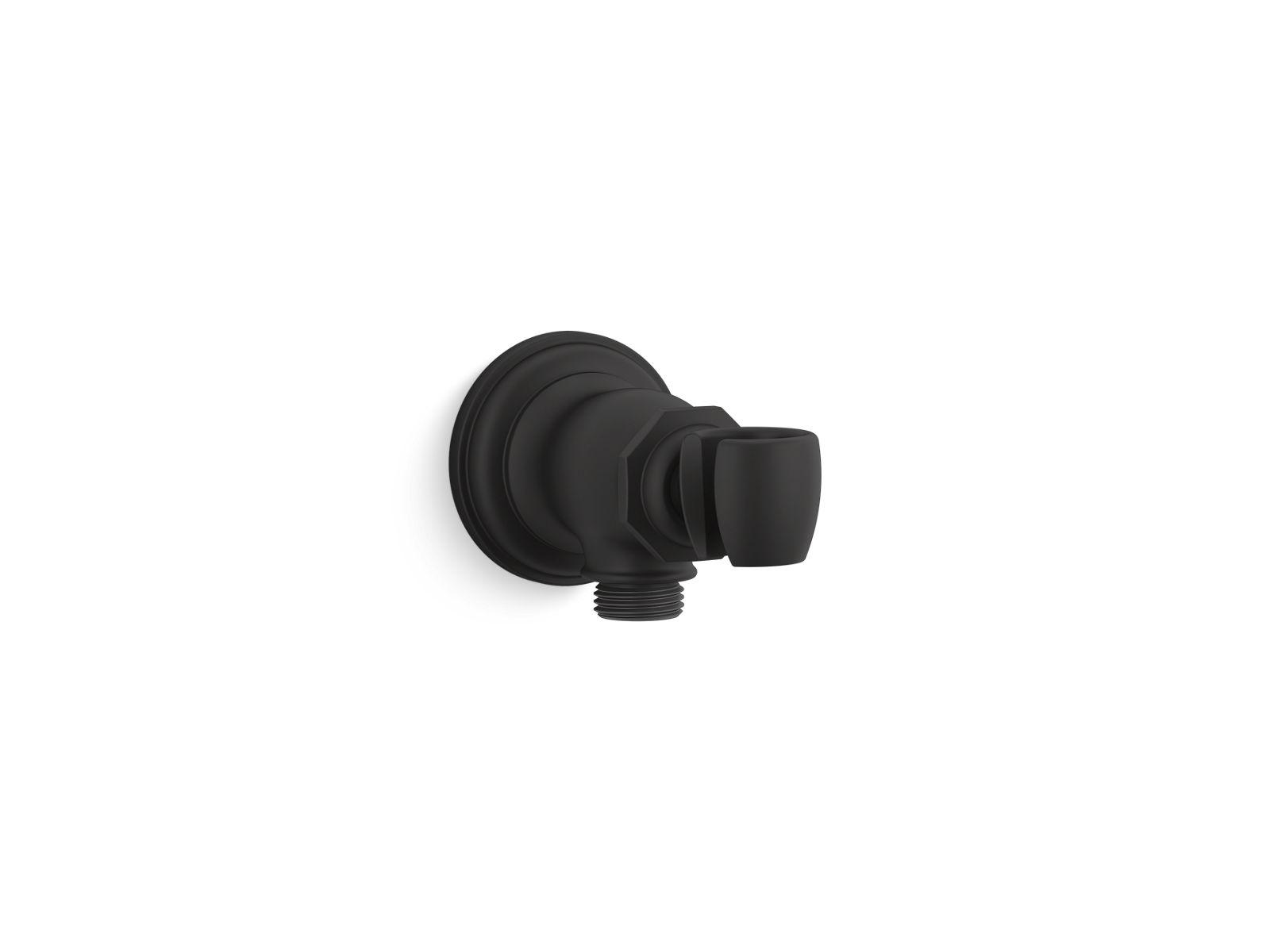 Kohler® 72797-BL 72797 Adjustable Shower Holder, Wall Mount, For Use With Artifacts Collection, 1/2-14 NPT Connection, Premium Metal