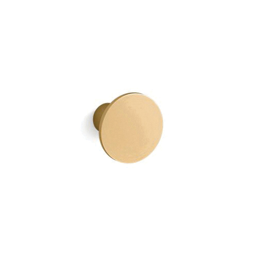 Kohler® 78385-2MB K-78385 Components™ Knob, Cabinet Mount, Zinc, Vibrant® Brushed Moderne Brass