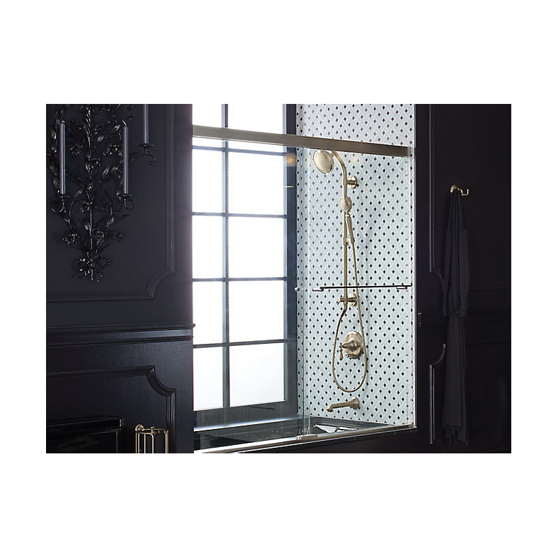 Kohler® 45905-SN HydroRail® Bath/Shower Column, Wall Mount Installation