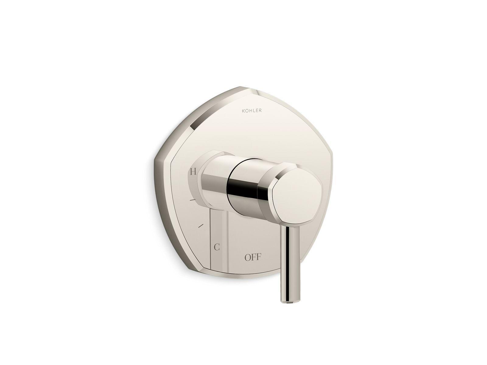 Kohler® TS27043-4-SN TS27043-4 Shower Trim and Valve, Vibrant Polished Nickel