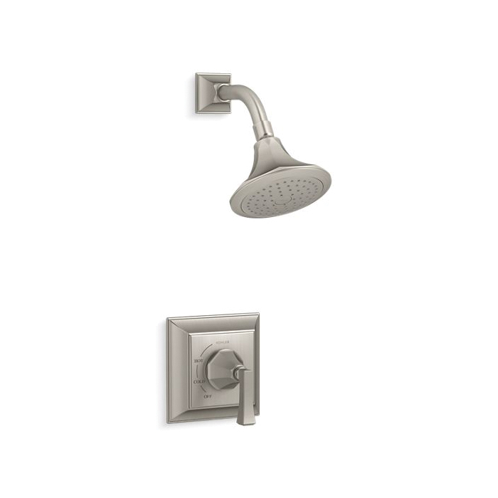Kohler® TS462-4V-BN Shower Valve Trim, 2.5 gpm Shower, Vibrant® Brushed Nickel