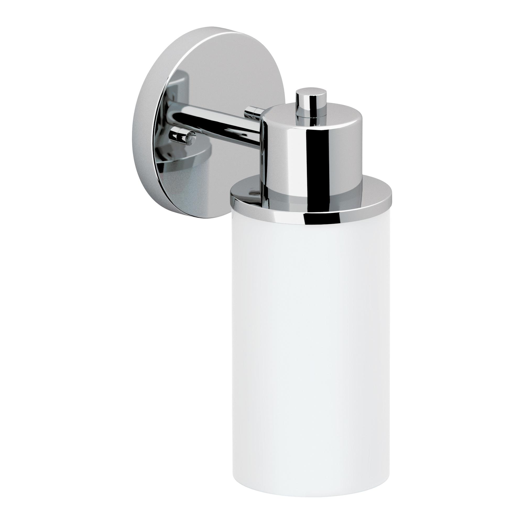 Moen® DN0761CH 1-Globe Bath Light, Iso™, 120 VAC, Polished Chrome, Import