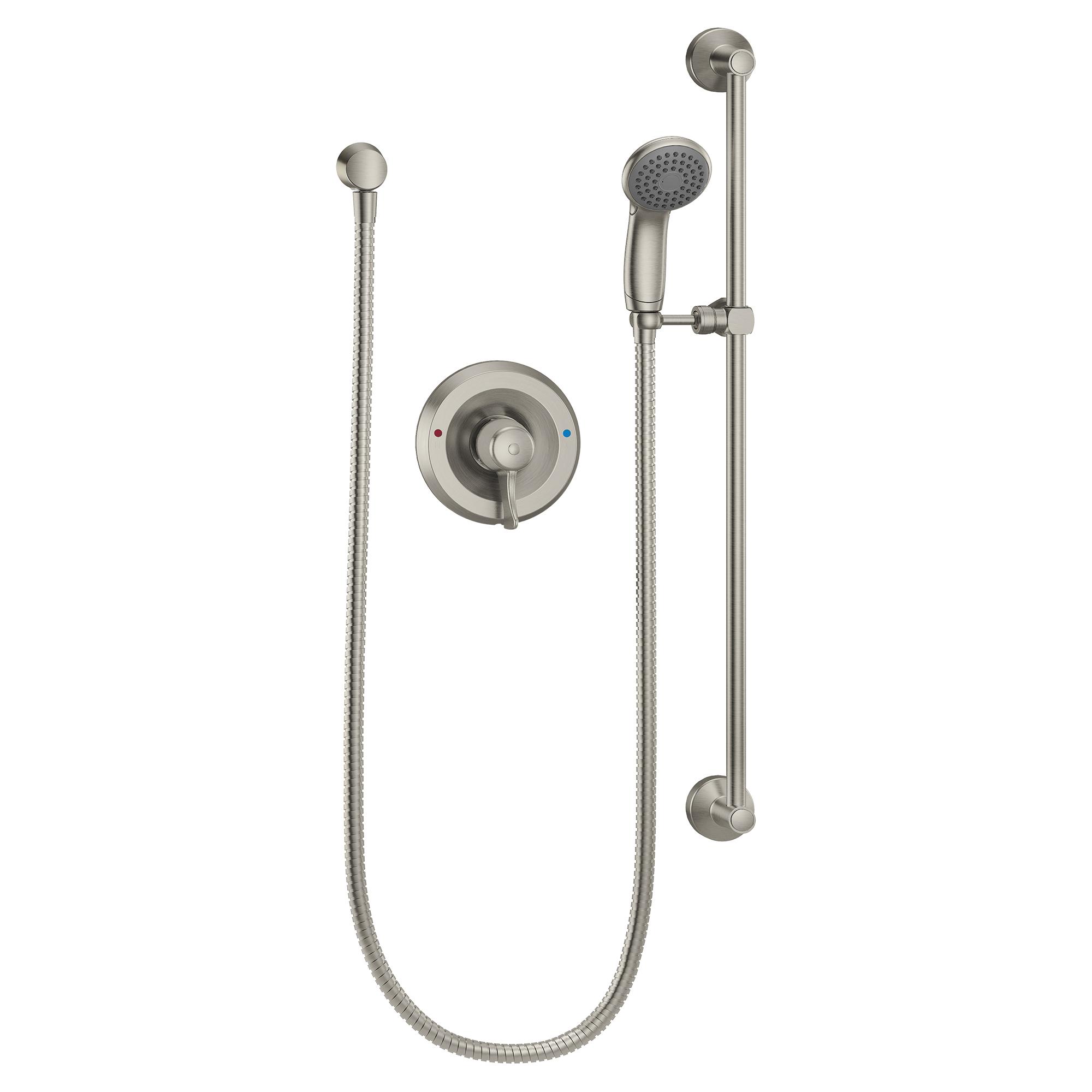 Moen® T8346EP15CBN Posi-Temp® Trim Kit, 3-5/16 in Dia Shower Head, 1.5 gpm Flow Rate, Classic Brushed Nickel, Import